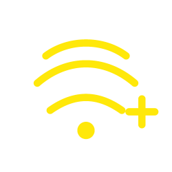 Icon für Glasfaserservice zur Neuinstallation und Erweiterung von Glasfasernetzen